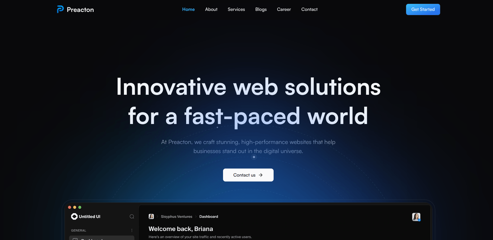 Landing Page